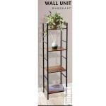Úložný regál 4 police 106 cm