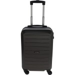 Sada plastových cestovních kufrů 3 ks 50 / 60 / 70 cm antracitová