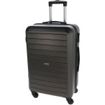 Sada plastových cestovních kufrů 3 ks 50 / 60 / 70 cm antracitová