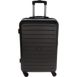 Sada plastových cestovních kufrů 3 ks 50 / 60 / 70 cm antracitová