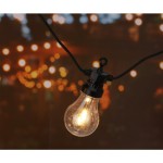 Zahradní párty osvětlení 20 LED světel teplá bílá
