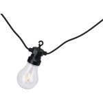 Zahradní párty osvětlení 20 LED světel teplá bílá