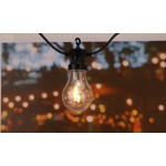 Zahradní párty osvětlení 20 LED světel teplá bílá