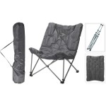 Kempingové skládací křeslo s polstrem 91 cm