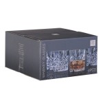 Sklenice broušené whiskey EXCELLENT sada 4 ks