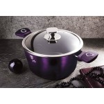 BERLINGERHAUS Sada nádobí s titanovým povrchem 18 ks Purple Eclipse Collection
