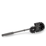 WC štětka MALEN plast tmavěšedá 37,5cm 7,5cm