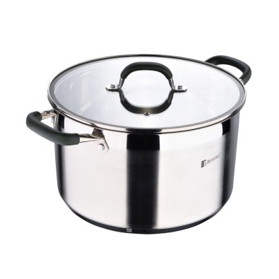 Hrnec s poklicí nerez MIDNIGHT 28 cm 9,5 litru