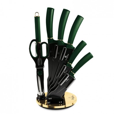 BERLINGERHAUS Sada nožů ve stojanu 8 ks Emerald Collection