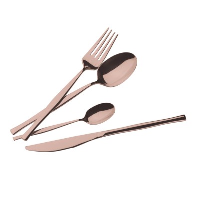 Sada příborů nerez 24 ks mirror Rosegold Metallic Line
