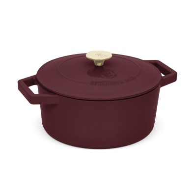 Pekáč litinový s poklicí 24 cm Leonardo Collection