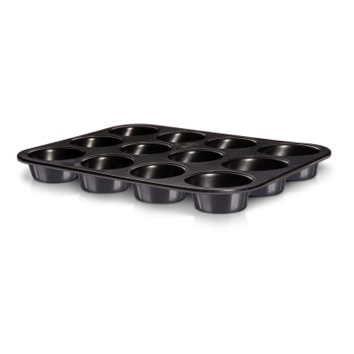 Forma na muffiny 12 ks s titanovým povrchem Carbon Pro Collection
