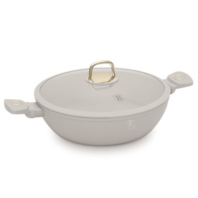 Pánev s titanovým povrchem a poklicí 28 cm Sahara Collection