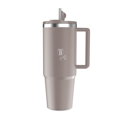 Termohrnek s dvojitou stěnou BerlingerCup 1 l Taupe Collection