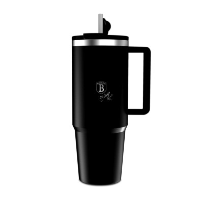 Termohrnek s dvojitou stěnou BerlingerCup 1 l Matte Black Collection