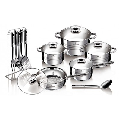 BLAUMANN Sada nádobí nerez 17 ks Jumbo Gourmet Line