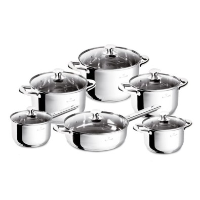 Sada nádobí nerez 12 ks Gourmet Line