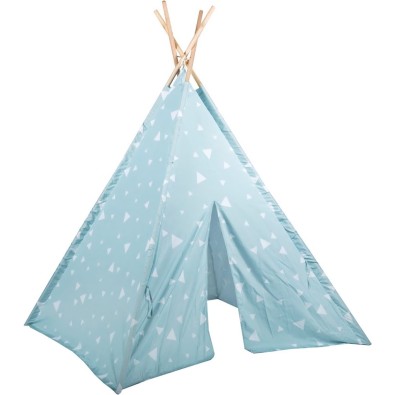 Dětský stan teepee 120x120x150cm modrá
