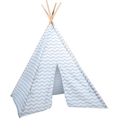 Dětský stan teepee 120x120x150cm pruhy
