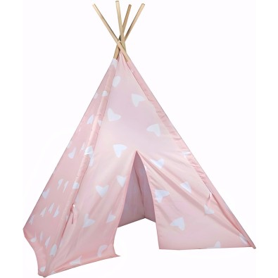 Dětský stan teepee 120x120x150cm růžová