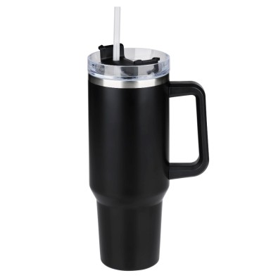 Termohrnek dvoustěnný z nerezové oceli 1,2 l černá