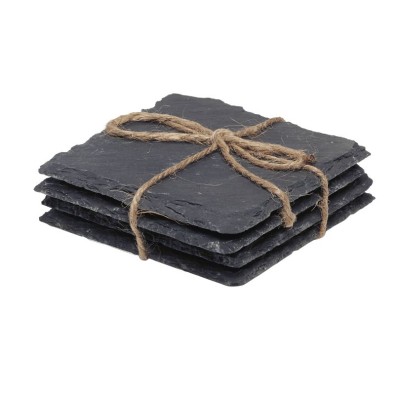 ALPINA Podtácky břidlicové sada 4 ks 10x10cm
