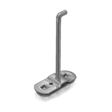 ERBA Hák jednoduchý pro děrovanou stěnu délka 10 cm