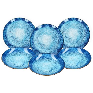 Dezertní talíře sada 6 ks porcelán 19 cm OCEAN