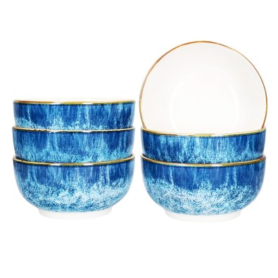 Miska na polévku sada 6 ks porcelán 14 cm OCEAN