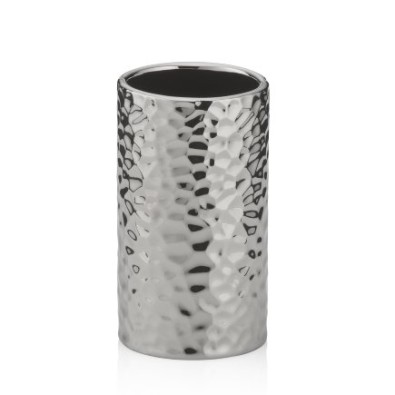 KELA Hrnek mincovní keramický stříbrný lesklý 11,0 cm  6,5 cm