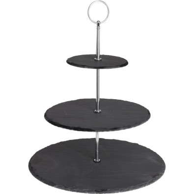 Servírovací 3patrový stojan na zákusky 34 cm