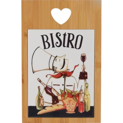 Sevírovací prkénko s keramickou kachlí BISTRO