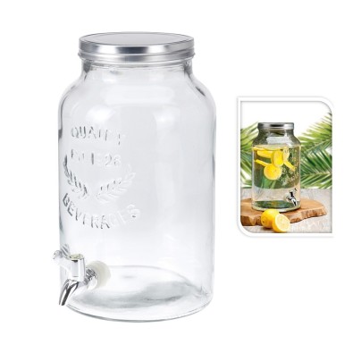 Zásobník na nápoje dávkovací sklo 5,5 l