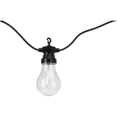 Zahradní párty osvětlení 20 LED světel teplá bílá