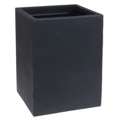 Květináč venkovní imitace beton 30 cm antracit