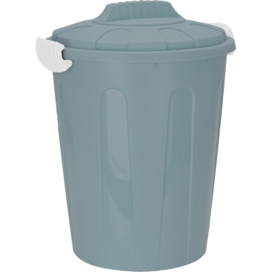 Plastový odpadkový koš s víkem 23 l zelená