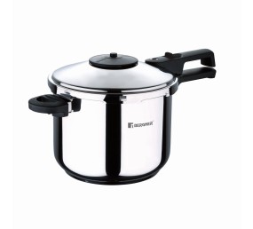 Tlakový hrnec CRETA nerez 6 litrů, 22 cm