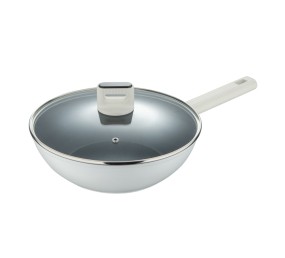 Pánev WOK s poklicí s nepřilnavým povrchem LINES 28 cm
