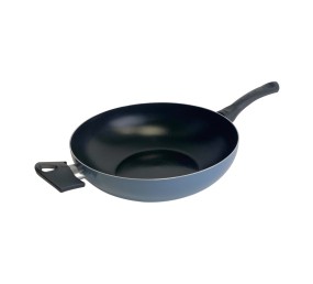 Pánev WOK s nepřilnavým povrchem NOIA 30 cm modrá