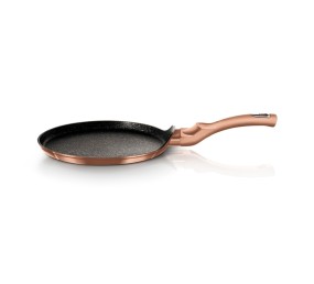 BERLINGERHAUS Pánev na palačinky s mramorovým povrchem 25 cm Rosegold Metallic Line