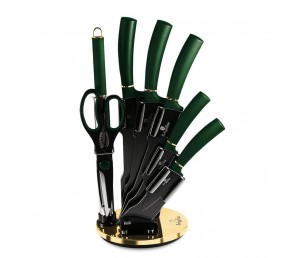 BERLINGERHAUS Sada nožů ve stojanu 8 ks Emerald Collection