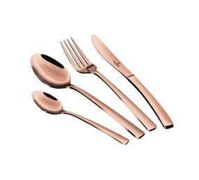 BERLINGERHAUS Sada příborů 24 ks Rosegold Metallic Line nerez mirror