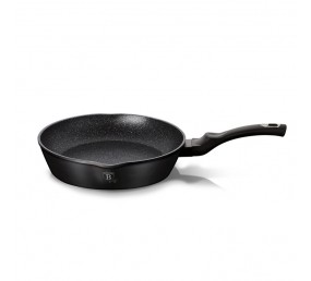 BERLINGERHAUS Pánev hluboká s mramorovým povrchem 24 cm Black Silver Collection