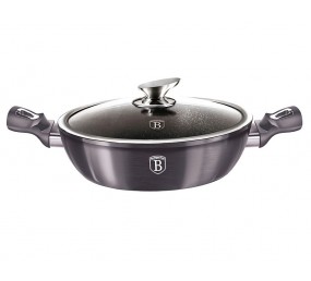 BERLINGERHAUS Pánev hluboká s poklicí 28 cm Carbon PRO Line