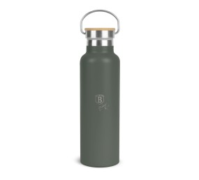 Termoska lahev s dvojitou stěnou nerez 0,6 l Matte Green Collection