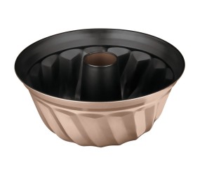 Forma na bábovku s titanovým povrchem Rosegold Metallic Line