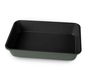 Plech na pečení hluboký s titanovým povrchem 40 x 28 cm Matte Green Collection