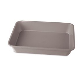 Plech na pečení hluboký s titanovým povrchem 40 x 28 cm Taupe Collection