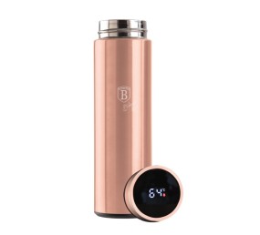 BERLINGERHAUS Termoska nerez s LED displejem 450 ml Rose Gold Edition