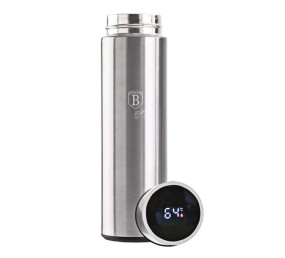 Termoska nerez s LED displejem 450 ml Black Silver Collection